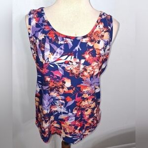 Floral Tank Top- W Sz Medium